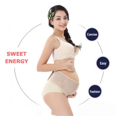 Best Quality Breathable Comfortable Maternity Abdominal Support Velcro Band Belt Binder Pregnant Support Belt